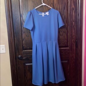 A LulaRoe “Amelia” dress.